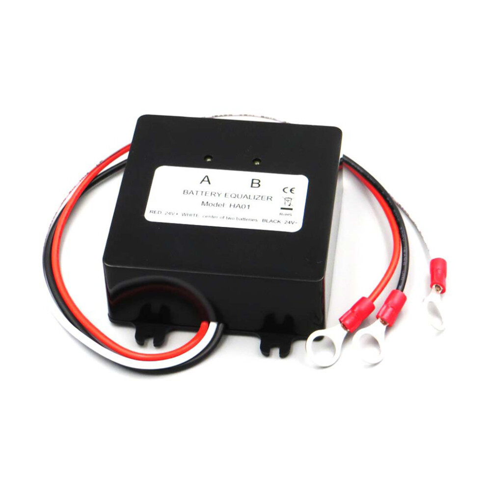 Black Battery Equalizer Charging Voltage Balancer Electric Solar Panel
