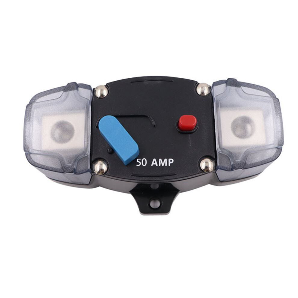 (50A) Plastic Circuit Breaker Overload Protective Auto Ship Truck Fuse 7312856822044
