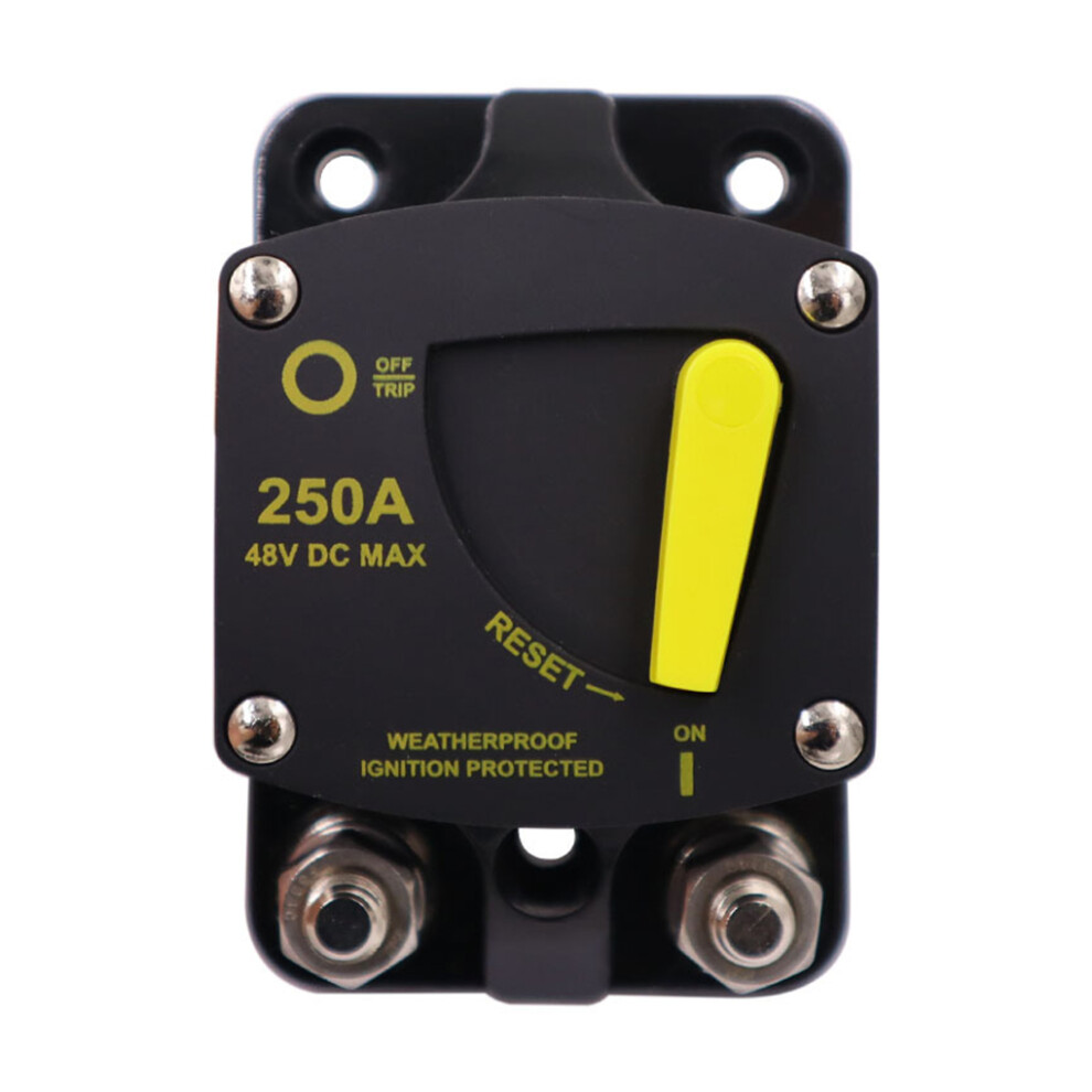 (250A) Circuit Breaker Car Audio Amplifier Protection Vehicles Fuse Parts 7312856821429