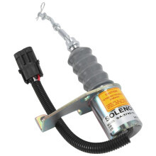 1 Uppsättning 12V Flameout-Magnetventil Dieselmotorstoppmagnet 1751ES SA-3742-12 för Tekniska Fordon