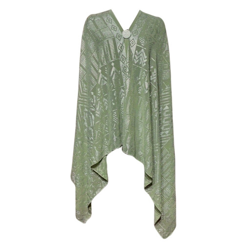 Elegant Scarf Shawl Chiffon Lightweight-light green