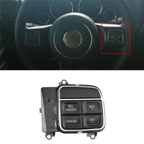 Car Steering Wheel Button  Cruise Control Button  56046252AD for  300  RAM 1