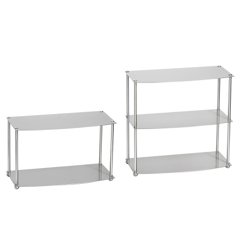 Easy To Clean Stainless Steel Shelf With Multi Layers For-2 1