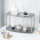 Easy To Clean Stainless Steel Shelf With Multi Layers For-2 6