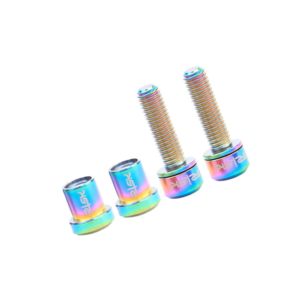 Lightweight Titanium Alloy Bike Stem Bolts Nut Kits Bicycle Screw 7312856773872