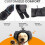 Cache-oreilles confortable pour chien pour une protection-M 5