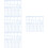 24Pcs Blue Plastic Rulers Geometric Drawing Tools for School 8