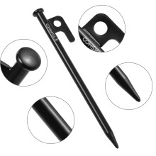 Heavy Duty Steel Tent Stakes 8 Inch / 12 Inch for Camping Awning & Outdoor Use