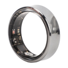 Anello intelligente ROM da 128 kB + RAM da 96 kB, misura 7, metallo