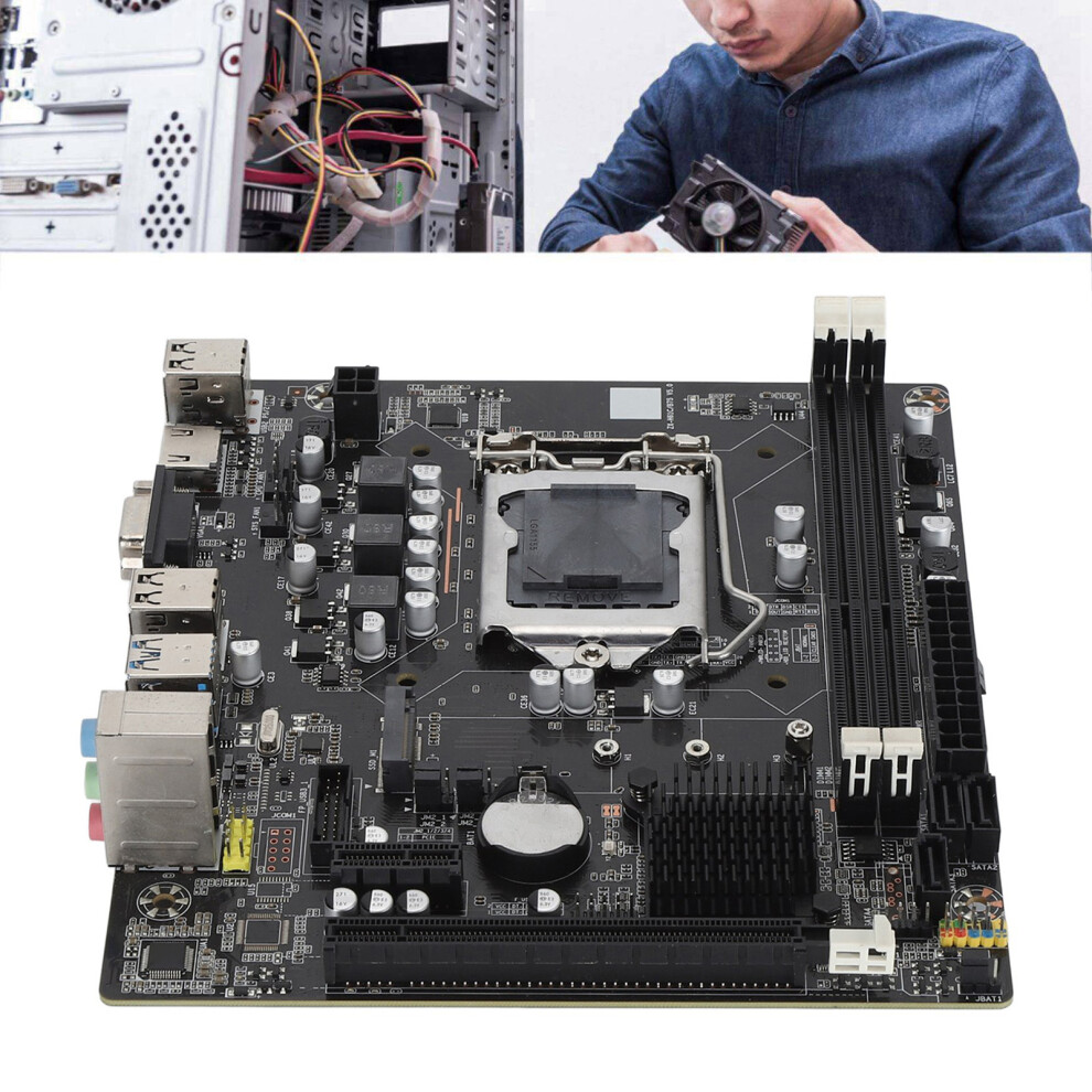 H61c Gaming Motherboard Lga 1155 Ddr3 16Gb With Usb3.0 & Sata2 7901385299207