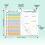 Magnetic Weekly Meal Planner Notebook with 52 Sheets For-Type A 4