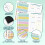 Magnetic Weekly Meal Planner Notebook with 52 Sheets For-Type A 5