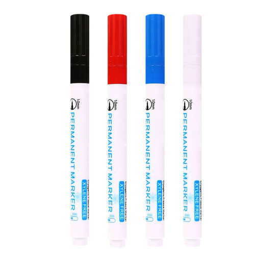 Without Fading Freezer Marker Pen With Ergonomic Design-White 1