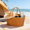Rattan Styles Basket With Comfortable Handle For Indoor-L round 6