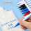Without Fading Freezer Marker Pen With Ergonomic Design-White 6