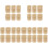 30St Beige Plastic Bot Speelgoed Realistisch Geluid Voor Shows 4