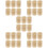 30St Beige Plastic Bot Speelgoed Realistisch Geluid Voor Shows 10