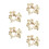 250St Draadrollers Beige Onbewerkt Perfect Voor DIY Projecten 3