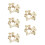 250St Draadrollers Beige Onbewerkt Perfect Voor DIY Projecten 6