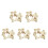 250St Draadrollers Beige Onbewerkt Perfect Voor DIY Projecten 9