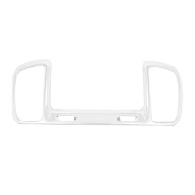 Silver Car Central Control Air Vent Outlet Frame for GLS GLE W166 X166 2016-2019
