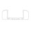 Silver Car Central Control Luftventil Utloppsram för   GLS GLE W166 X166 2016-2019 2
