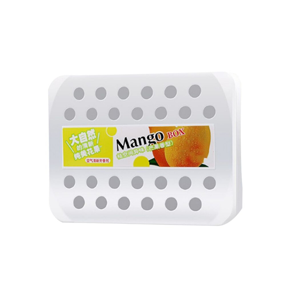 Car 230G Solid Perfume Air Freshener Car Balm Deodorizing Long-Lasting Fragrance Scent Car Aromatherapy Mango 6033189762593