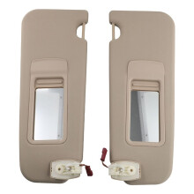 1 Pair Beige Car Sun Visors for  5 SERIES F10 F11 F18 2011-2015 51167248857 51167248858