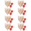 8Ensembles Ensemble De Bowling En Bois Pour Enfants Jeux 7