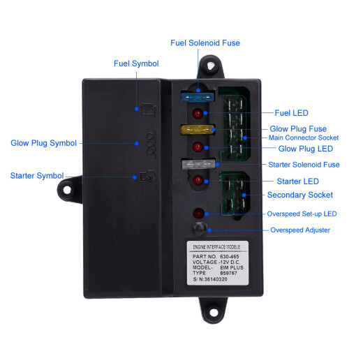 Generator Engine Module 12V EIM PLUS