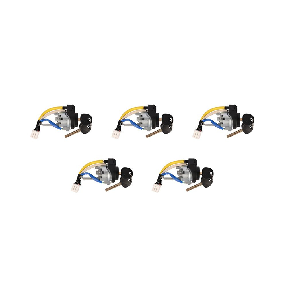 5X Ignition Lock Cylinder And 10 Keys For 11-15 Optima 13-17 Rio 81900-1Wk00 4713687191843