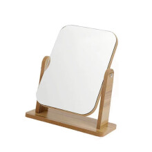Vanity Makeup Mirror with Stand,Portable Table Desk Countertop Mirror Bathroom Shaving Make Mirror