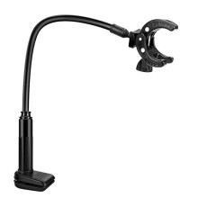 Pet Hair Dryer Clip Holder, 360 Rotatable Pet Grooming Hair Dryer Stand Hands Free Aluminum Alloy Hair Dryer Rack