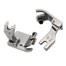 2Pcs T9 Universal Presser Foot Adjustable Hemming and Hemming 3-In-1 Multifunctional Sewing Machine Presser Foot
