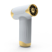 Brushless Motor Turbo Jet Fan Powerful Blower 100000 RPM Wind Speed 20M/S Portable Outdoor Turbo Duct Fan Silver