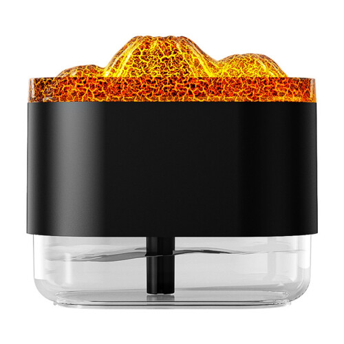 Flame Diffuser Aromatherapy Essential Oil Diffuser with Atmosphere Light 300Ml Cool Mist Humidifier for Home Office -B 1