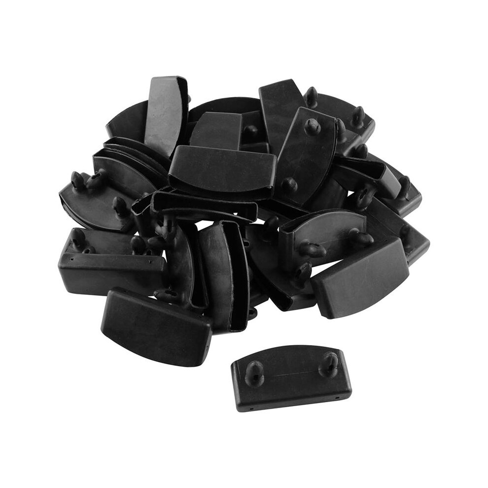 40Pcs 57X9mm Plastic Bed Slat End Caps Holders Plastic Connector Furniture Accessories For Holding Securing Wooden Slats 4713359013947