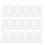 15 Pcs Acrylic Fridge Magnetic Frame  Double Sided Refrigerator Magnet Picture Frame Clear Frameless Display Frame 1
