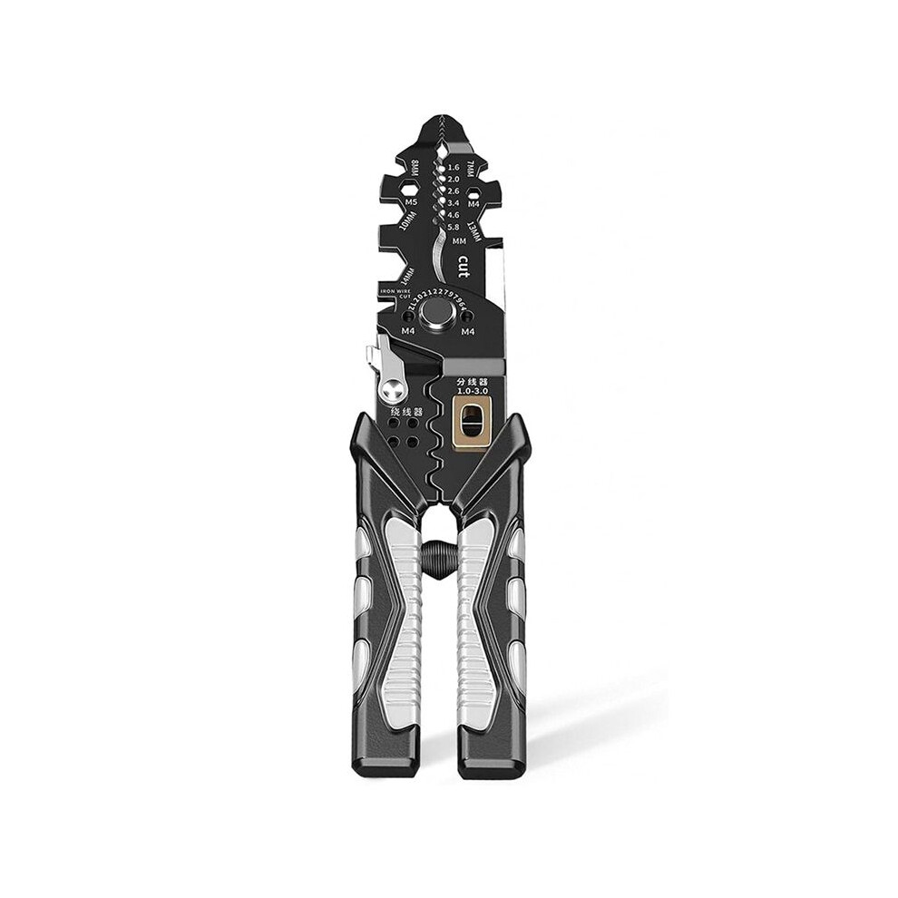 Wire Stripper Tool,25-In-1 Multifunction Wire Strippers Electeical,8Inch Multifunctional Electricion Pliers 4712293757382