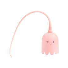 Brinquedos Interativos EléTrico Inteligente Bola Rolante Brinquedo Gatos Pet RotaçãO AutomáTica Cauda Rato Gatinho Teaser Stick Rosa