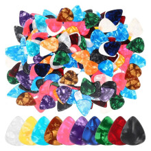 600 MéDiators de Guitare en CelluloïD MéDiators de Guitare pour Guitare Acoustique Comprenant 0,46 Mm, 0,71 Mm, 0,96 Mm