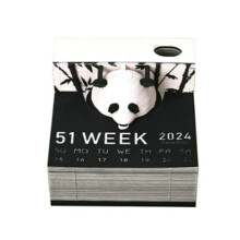 3D Paper Art Calendar 2024 Panda 3D Notepad Note Blocks 3D Memo Pad Kawaii Sticky Notes Christmas Birthday Gift