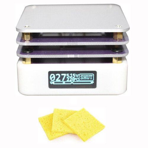 PD 65W  Digital Display Adjustable Constant Temperature Heating Table Type-C USB Soldering Heating Plate B