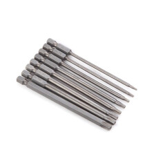 Juego de Destornilladores de 8 Piezas de 100 mm Destornillador Extendido Multiusos S2 Destornillador con Manejar Hexagonal