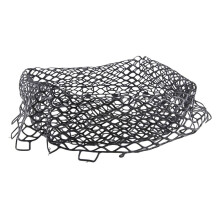Zusammenklappbares Ersatz-Fischernetz, VerschleißFestes Gummigeflecht, Fischfang, Multifunktionales Tauchnetz, Schwarz, 40 cm