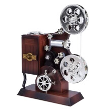 Filmprojektor-Spieluhr, -Spieluhr im Antiken Vintage-Stil, Spielt Melodien Als Geburtstagsdekoration für Zuhause/BüRo/Arbeitszimmer