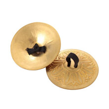 Cymbales à Doigts, Cymbales à Main Danse Du Ventre Zills avec Bande ÉLastique, Instrument de Musique à Percussion pour Enfants, Paire D'Adultes