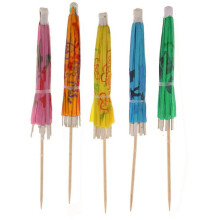 200PCS Cocktail Umbrella Picks Cocktail Umbrella Picks Assortments