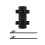 3PCS Awning Canopy Pole Fixed Tube Ground Bracket Windproof Adjustable Tent Support Pole with Ground Nails 1