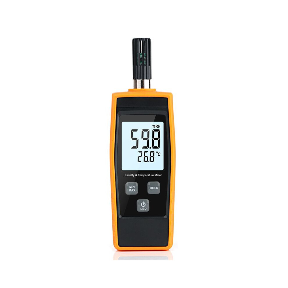Inductive Digital Temperature And Humidity Meter Measurement Range 0-Rh,-20-80 Temperature Humidity Monitor 4713215030545